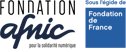 Logo de la Fondation Afnic pour la solidarité numérique